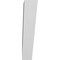 Ekena Millwork 3 1/2-in. W x 18-in. D x 18-in. H Traditional Architectural Grade PVC Knee Brace BRCP035X18X18TRA - alternate 2
